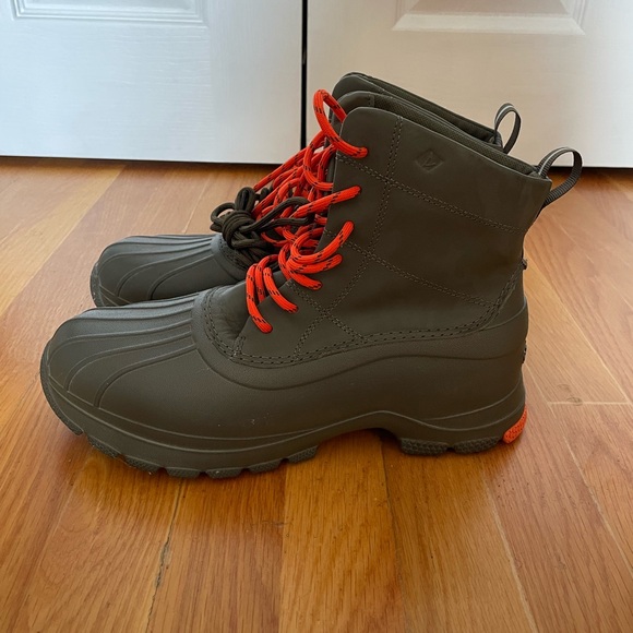 Men’s Sperry rubber boots size 8.5 - Picture 3 of 8